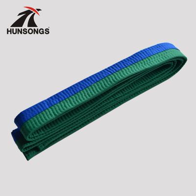 China Latest Style Eco Friendly High Quality Durable Custom Design Double Karate Belts Wholesale for sale