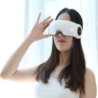 China Foldable Eye Massager Electric Compression Air Eyes Massage Rechargeable Headache Relief Device for sale