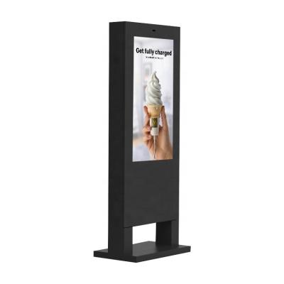 China Factory Outdoor Waterproof Commercial Outlet Digital Signage Outdoor Standing Advertising Display Screen for sale