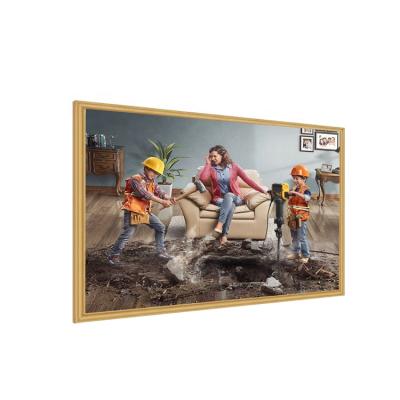 China Indoor Factory Price 27 Inch Wall Mounted Photo Frame Advertising Player With Picture And Video Calendar for sale