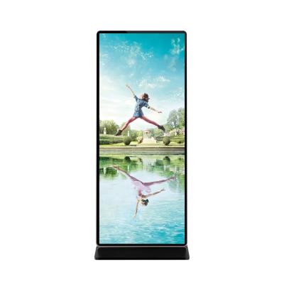 China Factory Customized Transparent LCD Display LED Poster Indoor Advertising Full View Landing Display for sale