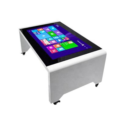 China Touch Kiosk for Desktop Computer Games Coffee Table Horizontal Touch Desk Kiosk with Computer and Android Games for sale