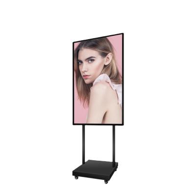 China Digital Signage Made in China 2021 New Portable Android LCD Slide Digital Signage Advertising Display for sale