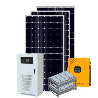 China High Efficiency Easy Installation Off Grid System 2kw 3kw 4kw 5kw Solar Powered Solar System Price for sale