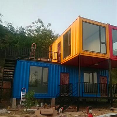 China modern container house moveable prefab house for cheap prefab villa house/coffee house for sale