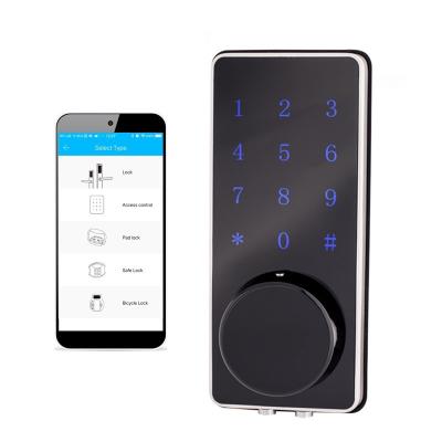 China Office Digital Deadbolt Door Lock BLE TTLock App Smart Home Door Lock Tuya WiFi Electronic Keyless APP for sale