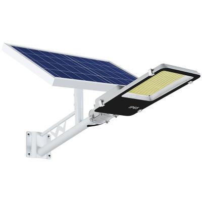 China ROAD 100W 150W 200W  outdoor ip65 human body induction solar street lamp garden light for sale