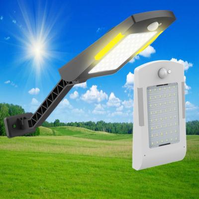 China Garden Zero electricity charge outdoor ip65  48 leds 5w motion sensor solar light street lamp wall garden lights for sale