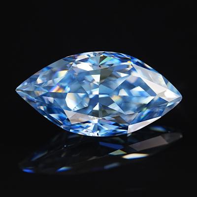 China Moissanite VVS Mariquesa Moissanite High Quality Blue Synthetic Diamonds Color Fire Or Game Sapphire Loose Gemstone for sale