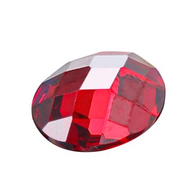 China Color Play Or Fire Factory Direct Tour Cut Garnet Gems Stone Synthetic Cubic Zirconia Loose Gemstone for sale