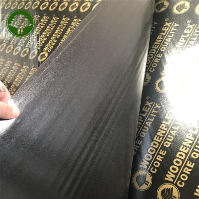 China Industrial Black Brown red  film shuttering plywood Film paper veneer for sale