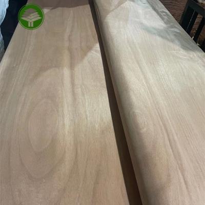 China Industrial high quality Okoume veneer customized thickness 100% natural wood for plywood for sale