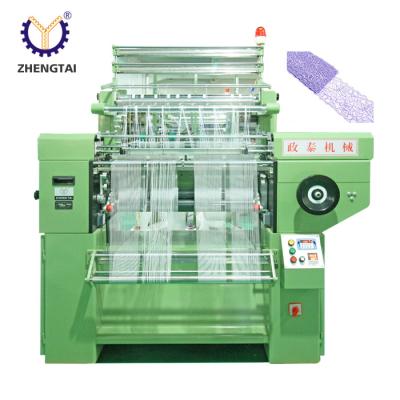 China Hot Selling Zhengtai Warp Cloth Fabric High Quality Professional Elastic Band Narrow Crochet Knitting Machine for sale