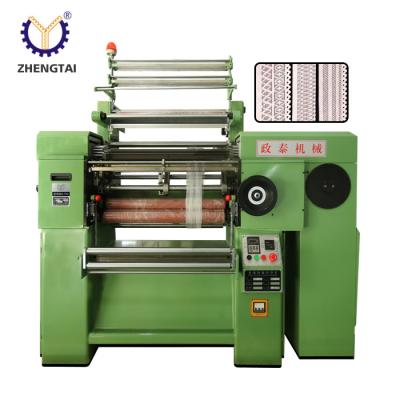 China Zhengtai Factory High Speed ​​Elastic Warp Band Crochet Lace Knitting Machine For Belts for sale