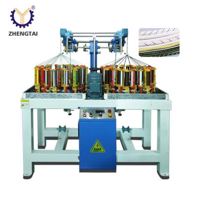 China Automatic Warp Zhengtai Round Rope Lace Braiding Making Knitting Machine For Braiding for sale