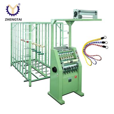 China Zhengtai Rope Tie Lace Machine Round Rope High Speed ​​Rope Braiding Knitting Machine for sale