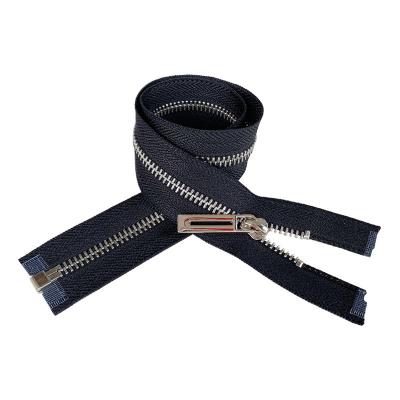 China Factory nickel free wholesale can be customized color code 3, 5, 8, 10, open and plugged yard stock nylon zippers for sale