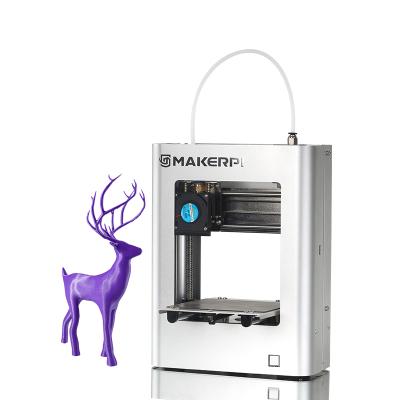 China 3D Printing MakerPi M1 Independently Design 3d Control Board Drucker 80 Best Euro Budget Beginner 3d Printer for sale