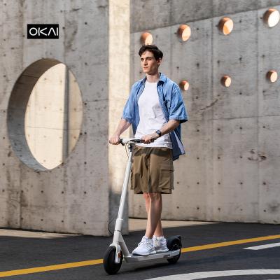 China 1' Quick Fold Dual Brake LCD Display OKAI New Product Electric Kick Scooter ES10 8.5 Inch 25km/h Electric Kick Scooters Adult 250W of foot for sale