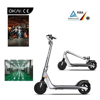 China 3' Fold Fast Brake 3 Modes Mountain E Scooter 2021 OKAI ES500 New Fashion 350W 36V 2 Wheel Adult Electric Scooter Dual Dual for sale