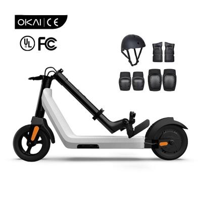 China 3' Fast Ply Double Brake 3 Riding Modes 8 Inch Non-Slip Fat Tires 2 Wheels 250W 20Km/h OKAI ES50 Kids Electric Scooters for sale