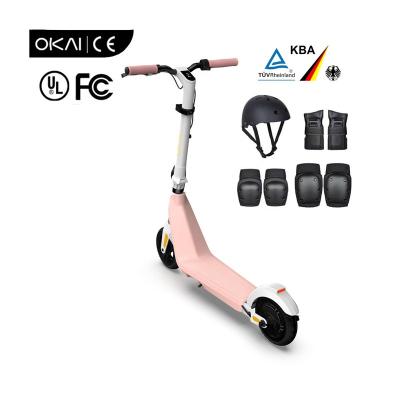 China GOLD Seller Wholesale OKAI ES50 250W 36V5.2Ah 20Km/h Carbon Steel Kids Foldable Electric Scooter for sale