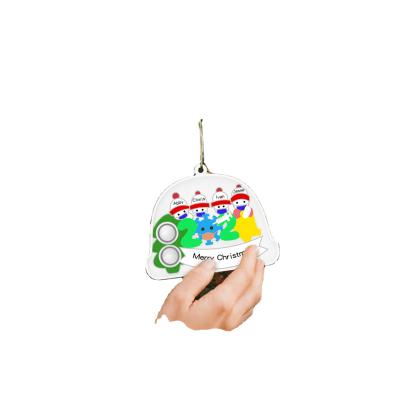 China Hot Selling Amazon Christmas Accessories Bubble Sound Push Autism Gift DIY Sensory Props Christmas Accessories For Decoration for sale