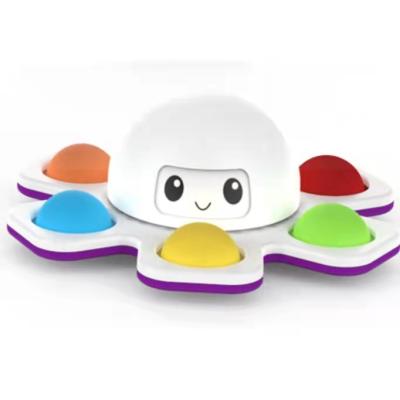 China Free Sample Spinner Durable Shaker Toys Push Bubble Relieve Stress Spin Control Hand Spinner For ADHD Anxiety for sale