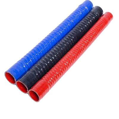 China Factory Direct Selling High Quality Automotive Stainless Steel Hose Corrugated Silicone Hose Tube for sale