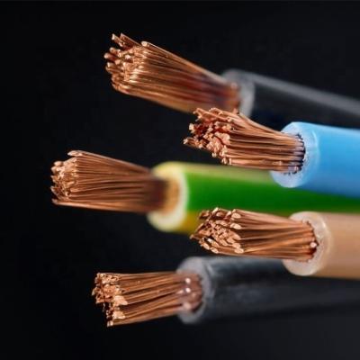 China Aluminum Heating 0.5mm 1mm Conductor And Control Jacket PVC Insulation Cable Copper Core PVC 2.5mm Insulated Cables (Wires) for sale