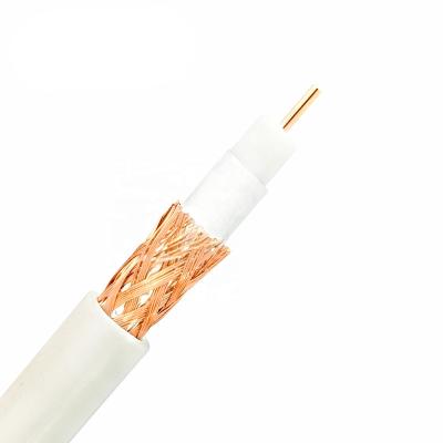 China Heating Oxygen-free Copper Line Electrical Wire Cable CCS HD Core TV Coaxial Cable For Outdoor Cable TV Line for sale