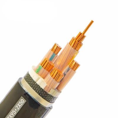 China Truck Parts 0.6/1KV Multi Core Copper Core XLPE PVC Auotomotive Electrical Wire Underground Cable Low Voltage Power Cable for sale