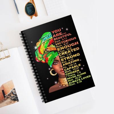 China Custom Printing A5 Planner A5 Spiral Lined Notebook Office Diary Paper Journal Notebook For Students for sale