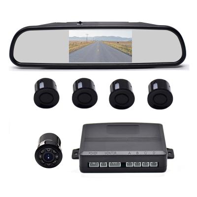 China New Style Dual-CPU Car Accessories Rear View Mirror Radar Detector Wide Angle Spot Led Rear View Mirror for sale