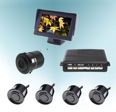 China Waterproof 12v Video Parking Sensor Monitor With Speaker And Voice Camera for sale