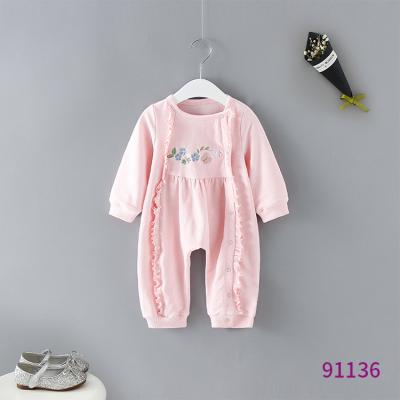 China 2020 New Autumn Casual Newborn Baby Dress Chiffon Baby Wear Clothes Baby Dresses Designs for sale