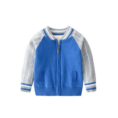 China 2019 Children Sweater Anti-Shrink Winter Long Sleeve Casual Knitted Korean Cardigan For Little Boys External Wear for sale