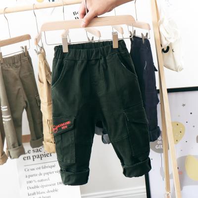 China Cargo Pants High Quality 2020 Spring Baby Kids Pants Fashion Overalls for sale