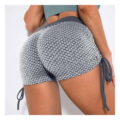 China New Ladies Breathable Lace Up Sports Fitness Running Yoga Shorts for sale