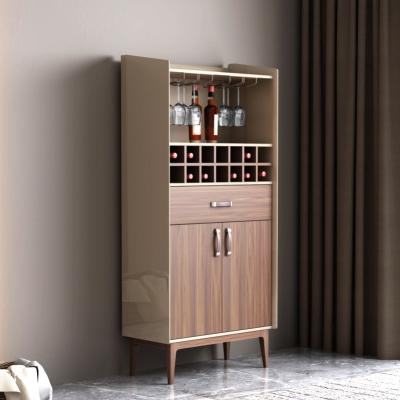 China Modern Living Room Coffee Cabinet Dining Room Wine Cabinet Drinks Buffet Living Rack Wine Cabinet for sale