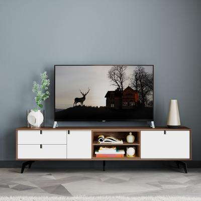 China Other Modern Design Wooden Led Tv Cabinet With Showcase For Living Room Furniture for sale