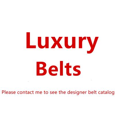 China Fashion designer luxury steel belts factory direct sales good quality leather belts famous brands for women men for sale