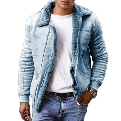 China Men's Jackets Micro Fleece Long Winter Plus Size Men's Jackets Cold Winter Streetwear for sale