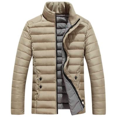 China Winter Casual Wear Quilted Outdoor Men Waterproof Warm Windproof Jacket for sale