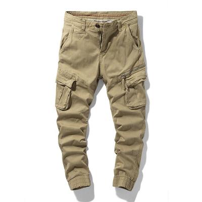 China Custom Logo Design Multi Pocket Cargo Pants Military Tactical Quick Dry Breathalbe Army Pants Jogger Pants For Men for sale