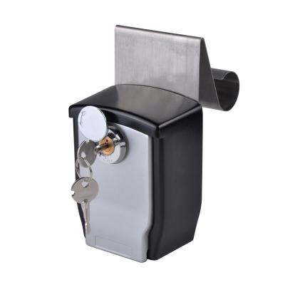 China Aluminum Alloy Car Window Lock Key Box Outdoor Portable Key Safe Storage Box Locked Lock Metal Cabinet Box Key Guard Steel Car Window for sale