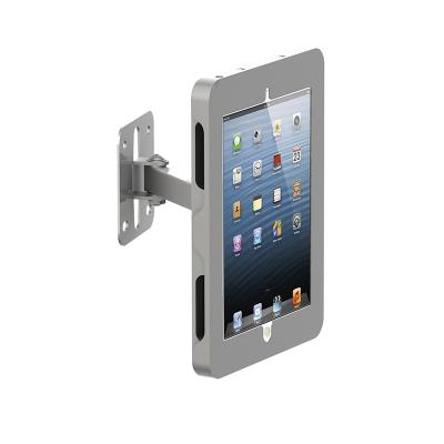 China Business Gift Wall Mounted Folding Tablet Stand with Anti-theft Lock for iPad Tablet Stand Holder for sale