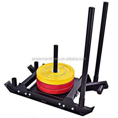 China Hot Sales Steel Crossfit Power Gym Sled Prowler Weight Plate Training Sled for sale