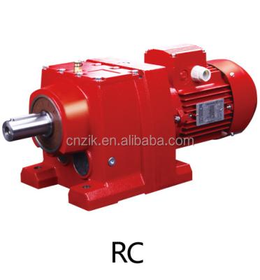 China Building Material Shops RC87 In Line Helical Gearbox for sale