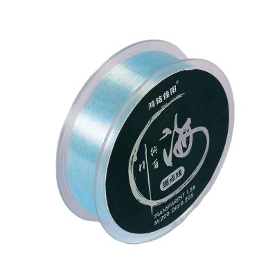 China Nano-Coating Technology Customized Soft High Tensile Nylon Fishing Line 200m Slick High Wear Resistant And Monofilament Fishing Line for sale